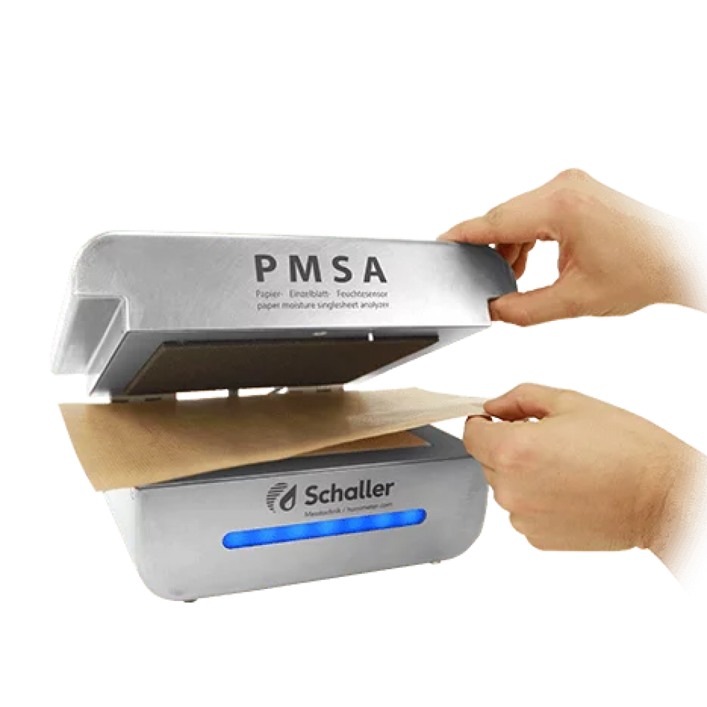 PMSA mit Papierplatt