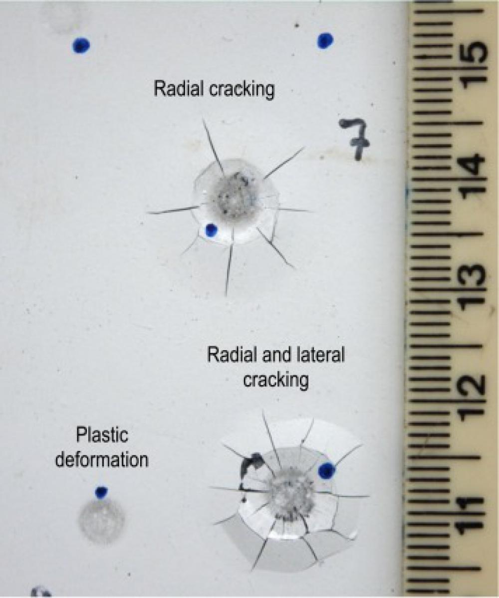 radial cracking